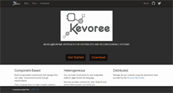 Desktop Screenshot of kevoree.org